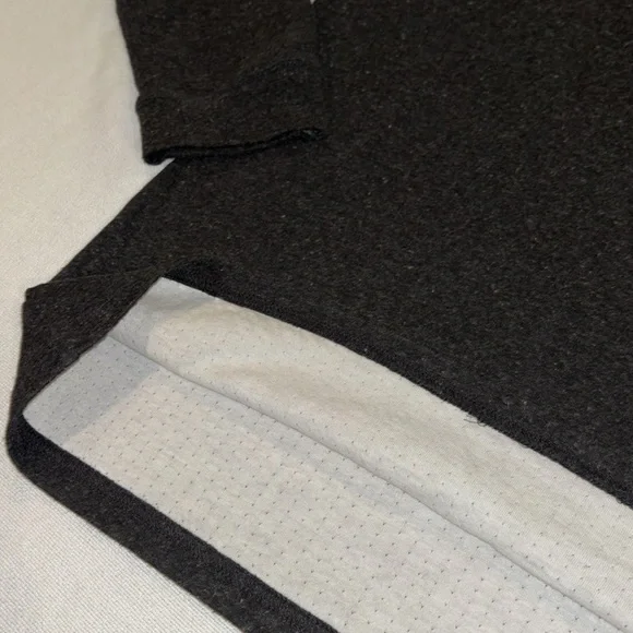 RVCA men’s grey pullover hooded shirt size large - Picture 6 of 8